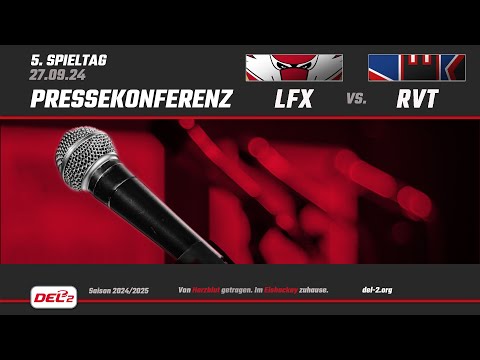Pressekonferenz Spieltag 5: Lausitzer Füchse vs. Ravensburg Towerstars