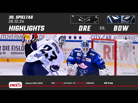 Game Highlights Spieltag 30: Dresdner Eislöwen vs. Blue Devils Weiden