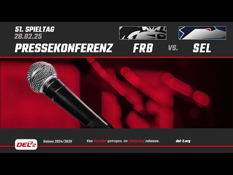 DEL2 Pressekonferenz Spieltag 51: EHC Freiburg vs. Selber Wölfe