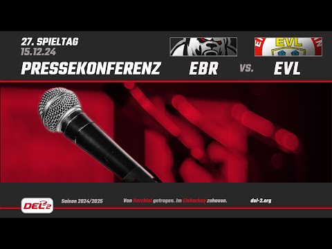 Pressekonferenz Spieltag 27: Eisbären Regensburg vs. EV Landshut
