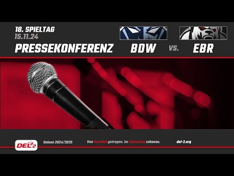 Pressekonferenz Spieltag 18: Blue Devils Weiden vs. Eisbären Regensburg