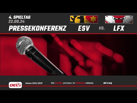 Pressekonferenz Spieltag 4: ESV Kaufbeuren vs. Lausitzer Füchse