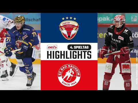 4. Spieltag | Lausitzer Füchse vs. EC Bad Nauheim | DEL2 Saison 2026/27