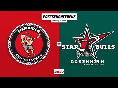 Pressekonferenz 42. Spieltag | Eispiraten Crimmitschau - Starbulls Rosenheim