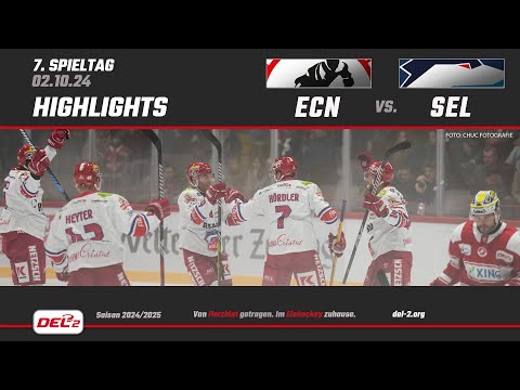 Game Highlights Spieltag 7: EC Bad Nauheim vs. Selber Wölfe