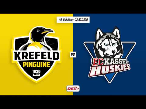 48. Spieltag DEL2 | Krefeld Pinguine vs. EC Kassel Huskies | Game Highlights