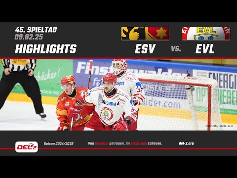 DEL2 Game Highlights Spieltag 45: ESV Kaufbeuren vs. EV Landshut