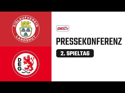 Pressekonferenz 2. Spieltag | EV Landshut vs. Düsseldorfer EG | DEL2 Saison 2026/27