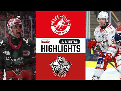 3. Spieltag | EC Bad Nauheim vs. Eisbären Regensburg | DEL2 Saison 2026/27