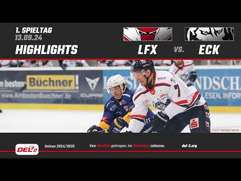 Game Highlights Spieltag 1: Lausitzer Füchse vs. EC Kassel Huskies