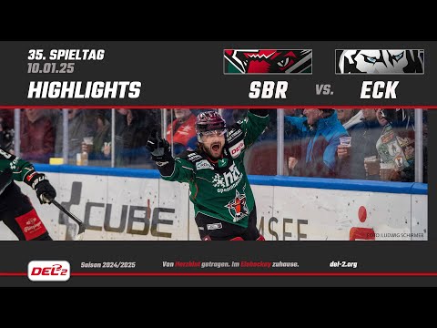 DEL2 Game Highlights Spieltag 35: Starbulls Rosenheim vs. EC Kassel Huskies