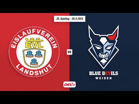 20. Spieltag DEL2 | EV Landshut vs. Blue Devils Weiden | Game Highlights