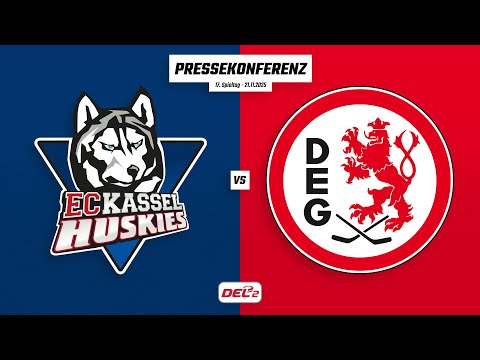 Pressekonferenz 17. Spieltag | EC Kassel Huskies - Düsseldorfer EG
