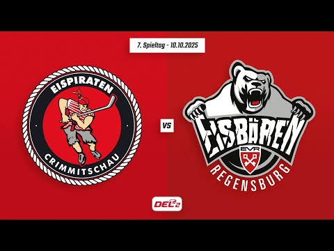 7. Spieltag DEL2 | Eispiraten Crimmitschau vs. Eisbären Regensburg | Game Highlights