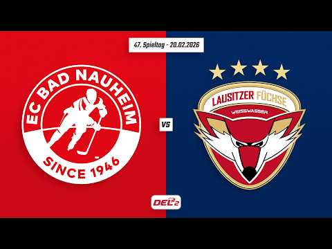 47. Spieltag DEL2 | EC Bad Nauheim vs. Lausitzer Füchse | Game Highlights