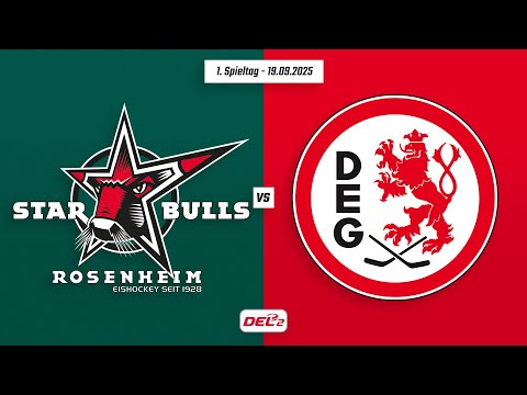 1 Spieltag DEL2 | Starbulls Rosenheim vs. Düsseldorfer EG | Game Highlights