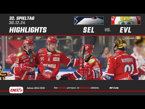 DEL2 Game Highlights Spieltag 32: Selber Wölfe vs. EV Landshut