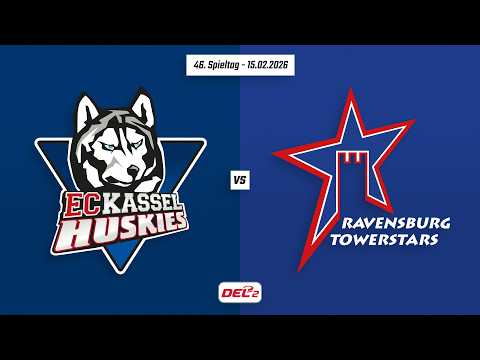 46. Spieltag DEL2 | EC Kassel Huskies vs. Ravensburg Towerstars | Game Highlights