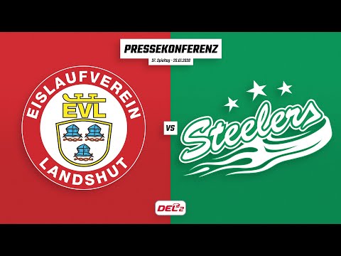 Pressekonferenz 37. Spieltag | EV Landshut - Bietigheim Steelers