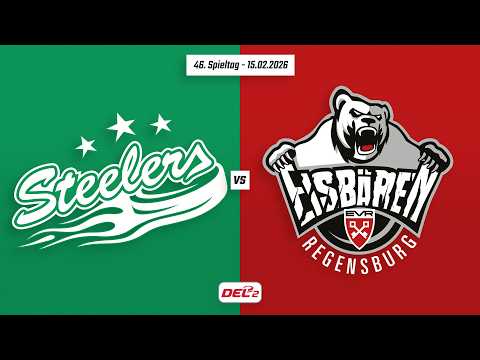 46. Spieltag DEL2 | Bietigheim Steelers vs. Eisbären Regensburg | Game Highlights