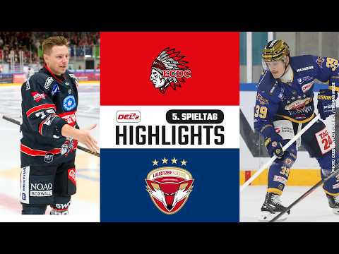 5. Spieltag | ECDC Memmingen Indians vs. Lausitzer Füchse | DEL2 Saison 2026/27