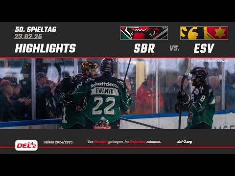 ​DEL2 Game Highlights Spieltag 50: Starbulls Rosenheim vs. ESV Kaufbeuren