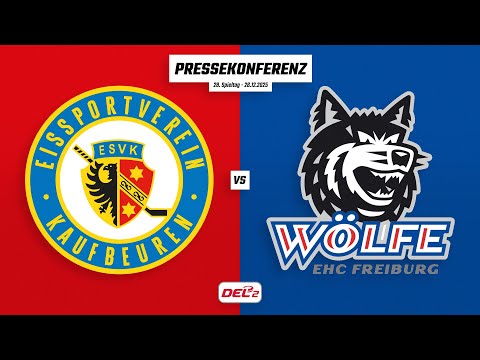 Pressekonferenz 28. Spieltag | ESV Kaufbeuren - EHC Freiburg