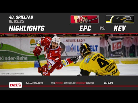 DEL2 Game Highlights Spieltag 48: Eispiraten Crimmitschau vs. Krefeld Pinguine