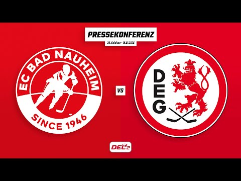 Pressekonferenz 36. Spieltag | EC Bad Nauheim - Düsseldorfer EG