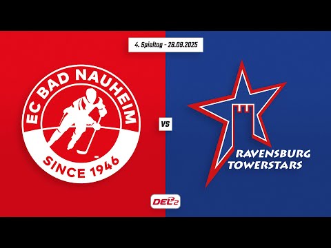4. Spieltag DEL2 | EC Bad Nauheim vs. Ravensburg Towerstars | Game Highlights