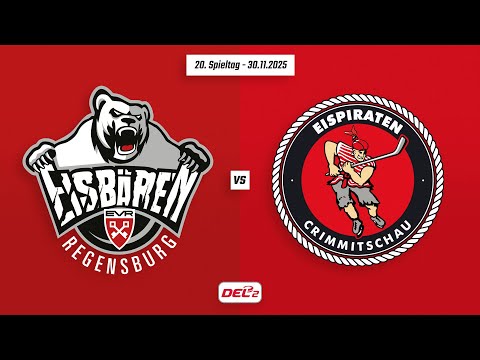 20. Spieltag DEL2 | Eisbären Regensburg vs. Eispiraten Crimmitschau | Game Highlights