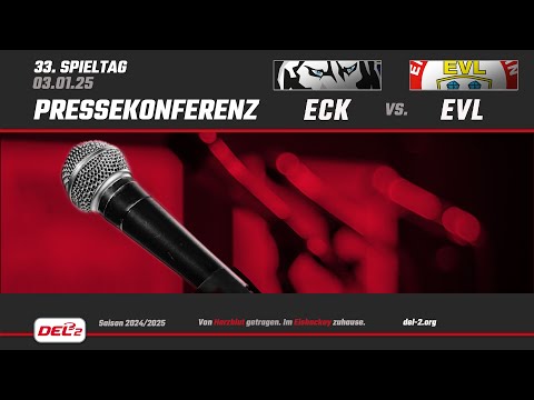 DEL2 Pressekonferenz Spieltag 33: EC Kassel Huskies vs. EV Landshut