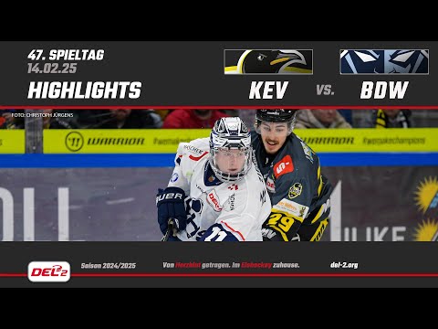 DEL2 Game Highlights Spieltag 47: Krefeld Pinguine vs. Blue Devils Weiden