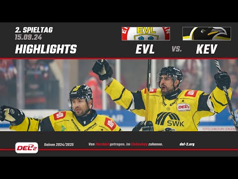 Game Highlights Spieltag 2: EV Landshut vs. Krefeld Pinguine