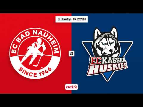 51. Spieltag DEL2 | EC Bad Nauheim vs. EC Kassel Huskies | Game Highlights