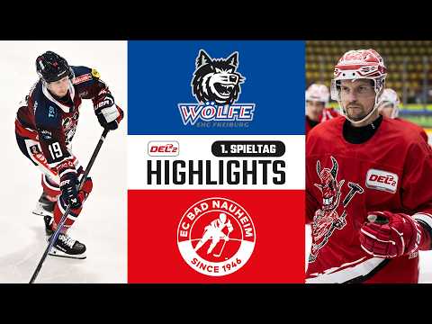 1. Spieltag | EHC Freiburg vs. EC Bad Nauheim | DEL2 Saison 2026/27