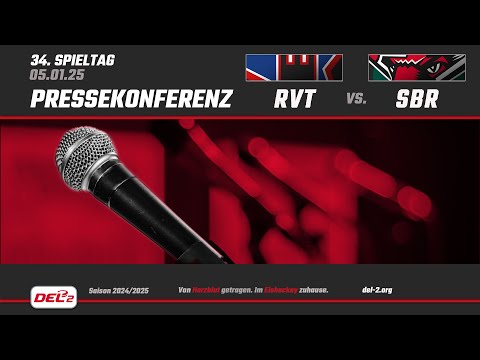DEL2 Pressekonferenz Spieltag 34: Ravensburg Towerstars vs. Starbulls Rosenheim
