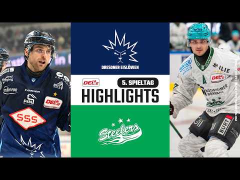 5. Spieltag | Dresdner Eislöwen vs. Bietigheim Steelers | DEL2 Saison 2026/27