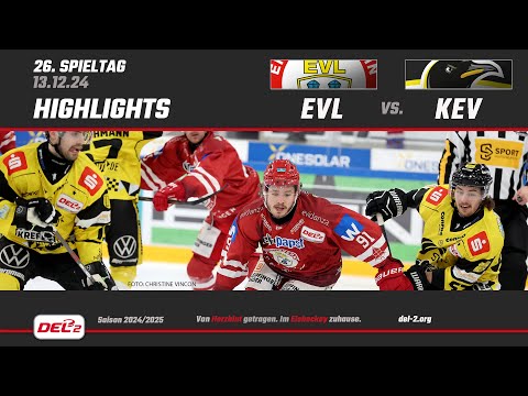 Game Highlights Spieltag 26: EV Landshut vs. Krefeld Pinguine