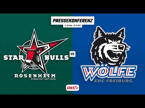 Pressekonferenz 21. Spieltag | Starbulls Rosenheim - EHC Freiburg