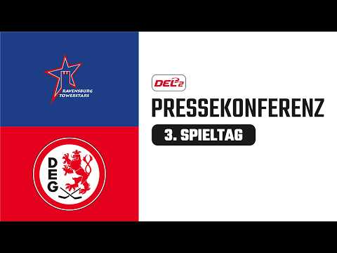 Pressekonferenz 3. Spieltag | Ravensburg Towerstars vs. Düsseldorfer EG | DEL2 Saison 2026/27