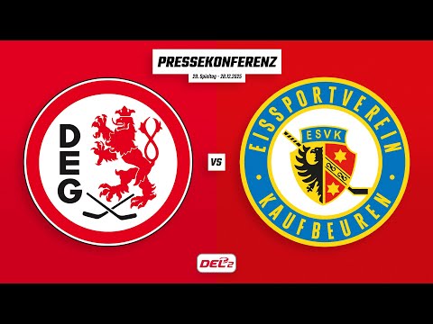 Pressekonferenz 29. Spieltag | Düsseldorfer EG - ESV Kaufbeuren